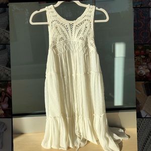 Zara white dress